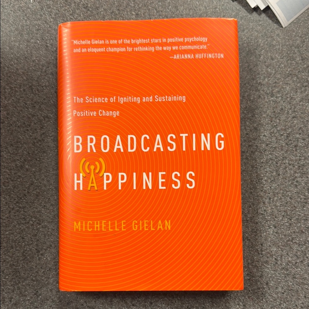 Broadcasting Happiness Book